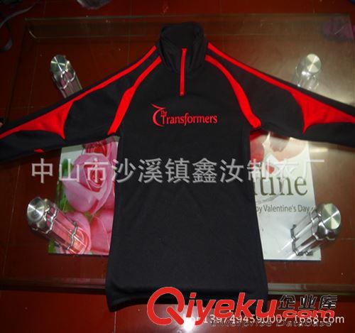 戶外運(yùn)動(dòng)球衣訂做 工廠定制全滌平紋男式長袖足球服原始圖片3