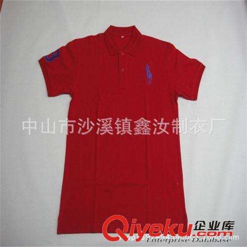 廠家定制夏季男裝短袖POLO衫 訂做外貿(mào)歐碼空白翻領(lǐng)文化衫 廣告衫