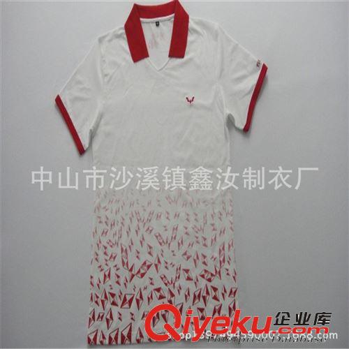 廠家定制男裝短袖汽車工作POLO衫 訂做外貿翻領文化衫 廣告衫原始圖片2