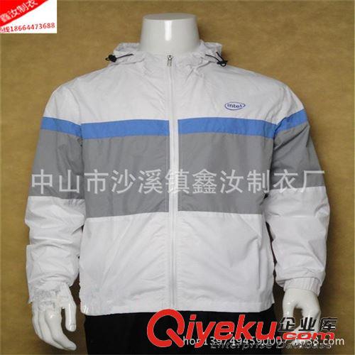 廠家定制男式戶(hù)外運(yùn)動(dòng)風(fēng)衣 訂做外貿(mào)210牛津涂層防水外套原始圖片3