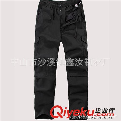 廠家訂做全棉時尚男裝休閑褲 外貿工裝褲來圖訂做卡其色原始圖片3