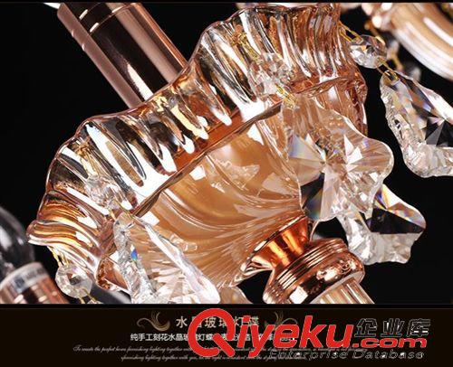 gd水晶吊燈蠟燭燈客廳燈歐式燈具臥室餐廳現代新古典別墅燈飾原始圖片2