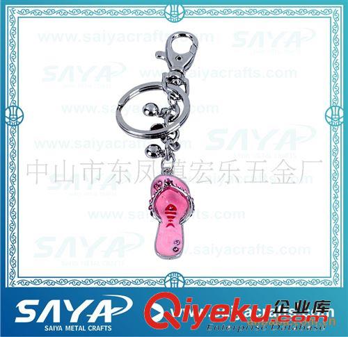 熱銷車子鑲鉆鎖匙扣，汽車形狀3D鑰匙扣，鉛錫合金鍍金鑰匙扣