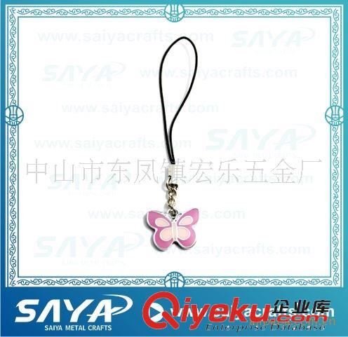熱銷圣誕節(jié)促銷品簡單時尚包包形狀鑲鉆手機繩，手機掛飾原始圖片2