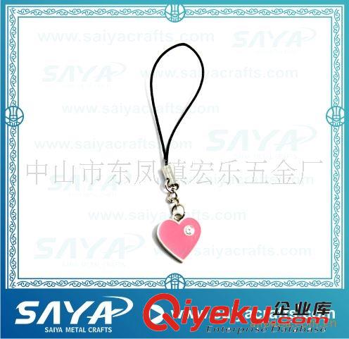 熱銷圣誕節(jié)促銷品簡單時尚包包形狀鑲鉆手機繩，手機掛飾