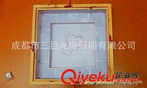 专业销售 室内照明灯具 LED卧室吸顶灯 方形羊皮LED吸顶灯24W原始图片2
