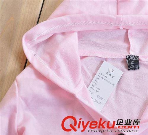 定做個性單排扣衛(wèi)衣仔連帽衛(wèi)衣 定折口袋衛(wèi)衣原始圖片2