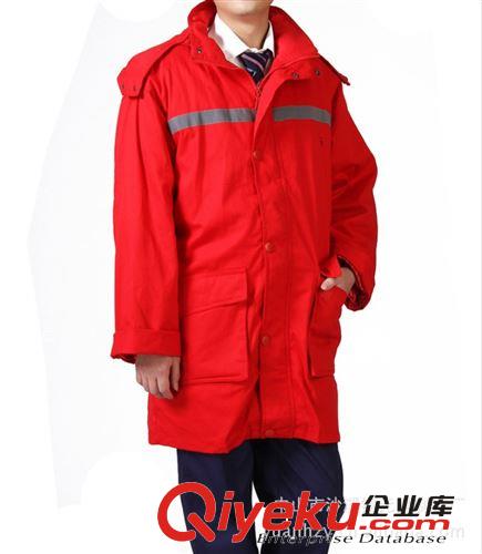 廠家供應戶外反光工作服 加厚防寒防風棉大衣 保暖大衣原始圖片2