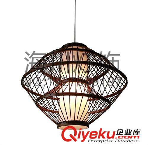 廠家定制酒店竹子吊燈 竹子藝術(shù)燈具原始圖片3