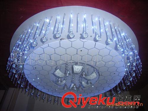 燈具/現(xiàn)代燈/平板燈/客廳燈/大廳燈/LED水晶遙控?zé)粑敓粼紙D片3