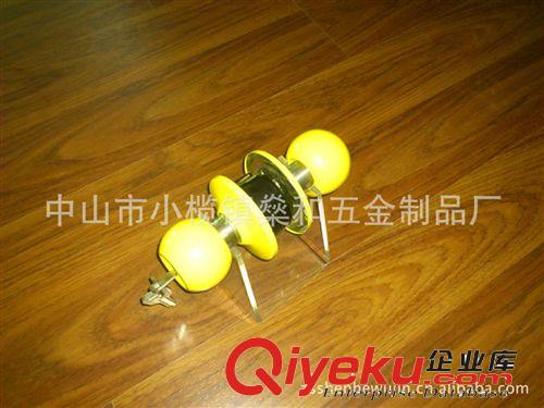 587 cylindrical lock yellow finish球形門鎖