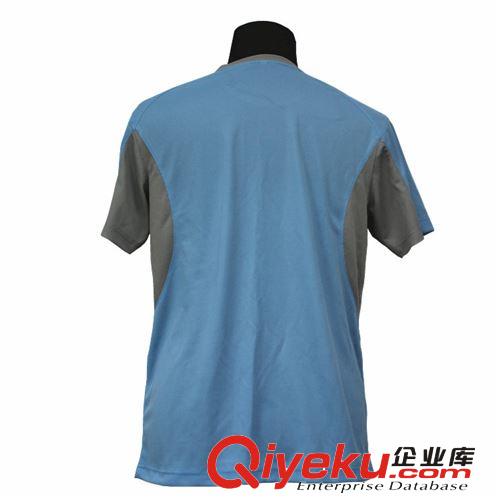 圓領短袖T恤定做批發 速干男式運動t恤訂做 運動服廠家定制批發原始圖片2
