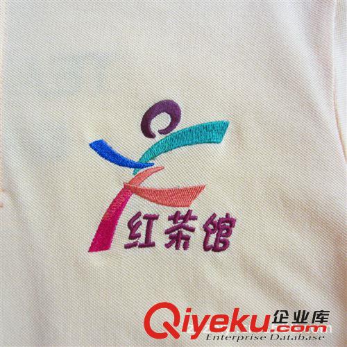 廣告文化衫 短袖休閑POLO 膠印刺繡logo定做