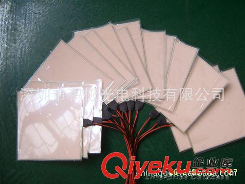 發光片，冷光片，廣告背光源，LCD超薄模塊，10*10CM紅色原始圖片2