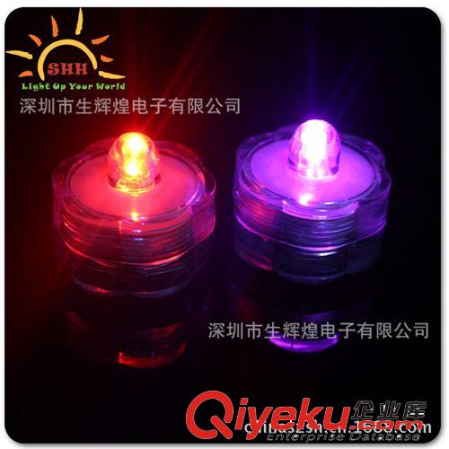 發(fā)光圓形蠟燭燈，LED可換電池潛水燈，防水蠟燭燈，電子蠟燭燈原始圖片3