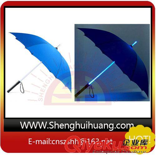 廠家供應(yīng) LED發(fā)光傘-精品夜光傘-燈光傘【可印logo】 可定制