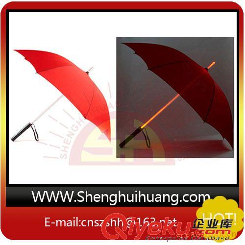 廠家供應(yīng) LED發(fā)光傘-精品夜光傘-燈光傘【可印logo】 可定制