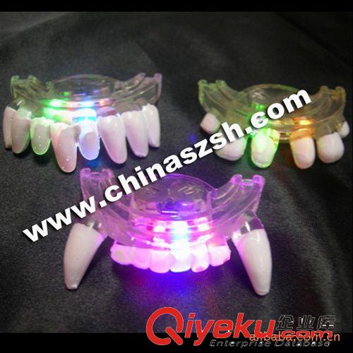 發(fā)光牙套 閃光牙套 搞怪玩具酒吧用品 聚會玩具原始圖片2