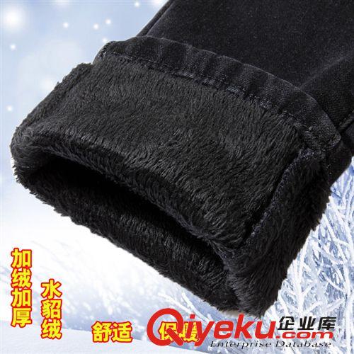 韓版 秋冬保暖 加絨加厚 女式牛仔褲 批發(fā) 顯瘦小腳褲 免費(fèi)招代理原始圖片3