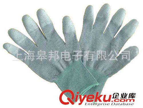 防靜電手套，靜電手套，防靜電點(diǎn)塑手套，防靜電防滑手套，ESD手原始圖片3