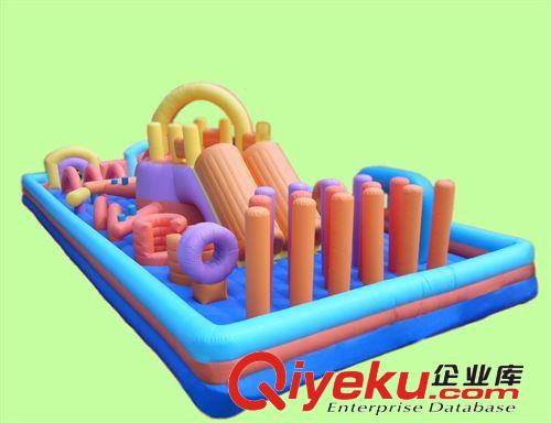 專業(yè)生產(chǎn)充氣兒童跳床 玩具系列優(yōu)惠出品 兒童游樂(lè)設(shè)施 淘氣城原始圖片3