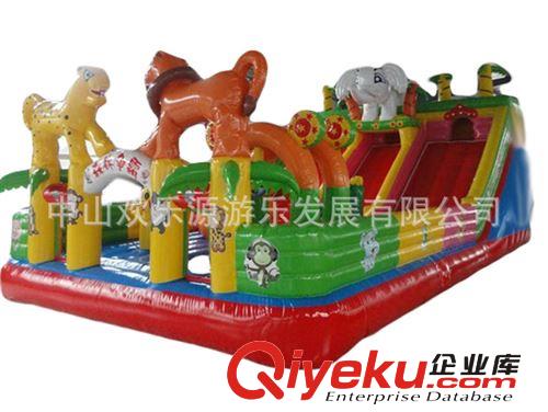 熱銷充氣產(chǎn)品  游樂(lè)設(shè)施大象充氣城堡 淘氣堡 組合玩具設(shè)備原始圖片3