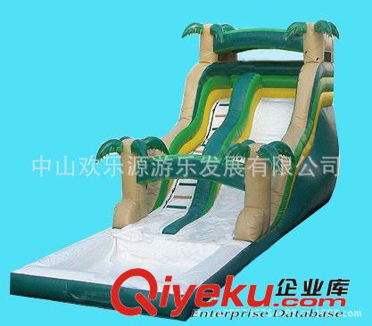 充氣產品 游藝設施 兒童游玩產品 椰樹滑梯 兒童游樂園設備原始圖片3