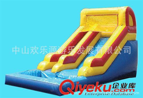 6.7x3.35x4.3m 充氣水滑梯 游藝設(shè)施 水滑梯 充氣滑梯玩具原始圖片2
