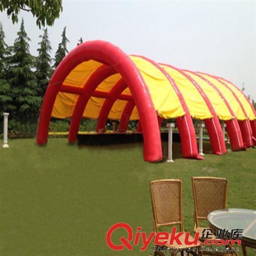 大型帳篷 充氣帳篷 充氣產(chǎn)品 廣告 展覽器材 紅黃帳篷原始圖片3