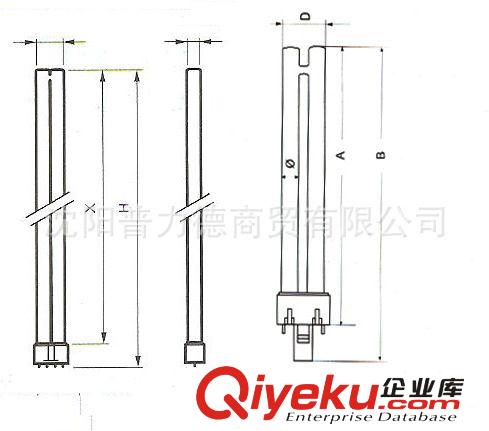 供應(yīng)飛利浦13W插拔管紫外線燈管PL-S13