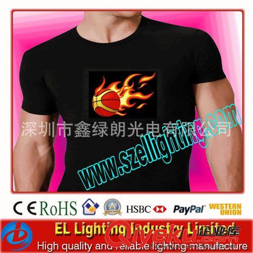供應(yīng)el  el冷光片   EL衣服  ELT恤   發(fā)光T恤
