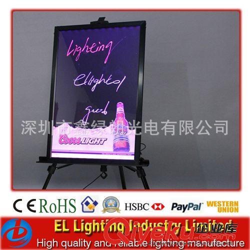 深圳廠家供應(yīng) 熒光留言板/發(fā)光寫字板/ LED電子廣告板/浪漫禮品原始圖片2