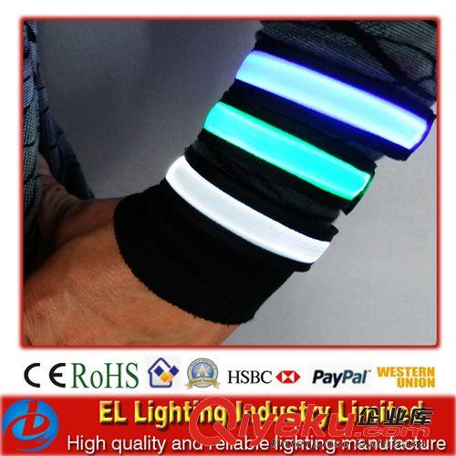 LED發(fā)光臂章，深圳廠家直銷發(fā)光物品原始圖片2
