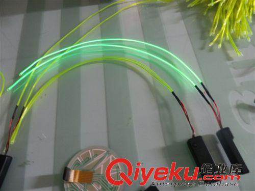 提供各種顏色3米套裝EL發光線，EL裝飾冷光線，高亮無輻射發光線