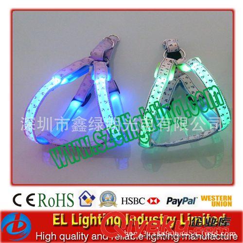廠家供應el冷光線，el背光源，el發(fā)光胸背帶