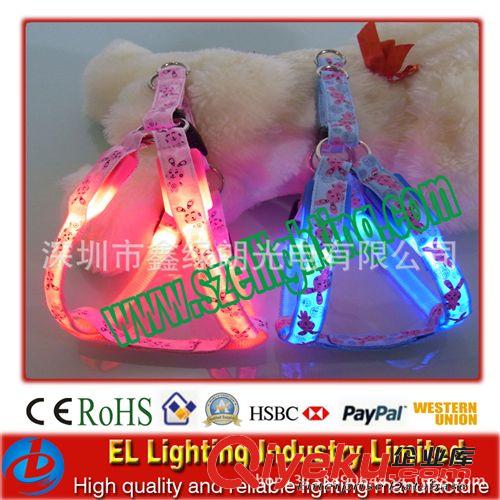 廠家供應(yīng)el冷光線，el背光源，el發(fā)光胸背帶