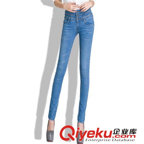 2014夏季休閑翻邊直筒牛仔短褲女潮 時(shí)尚修身顯瘦女式熱褲批發(fā)