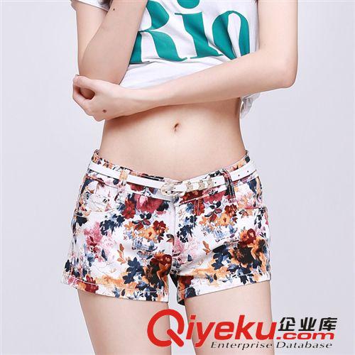 牛仔短褲女 中山加工  牛仔褲女 千鳥格原始圖片2