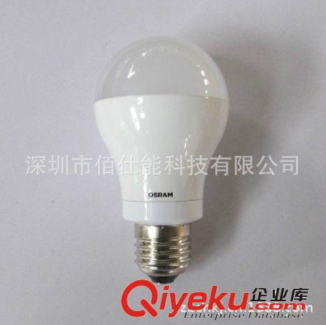 歐司朗LED球泡 4W 6W 星亮CLP燈泡 LED節(jié)能燈 黃光/磨砂/透明原始圖片3