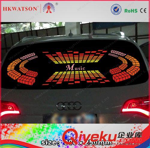 深圳廠家專業(yè)生產(chǎn) el車(chē)貼，汽車(chē)發(fā)光裝飾原始圖片2