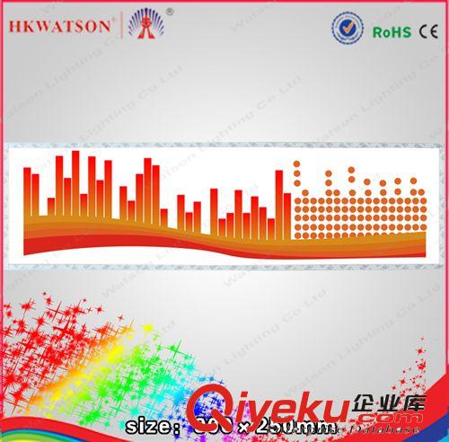 厂家大量供应 彩色声控发光车贴，EL车贴