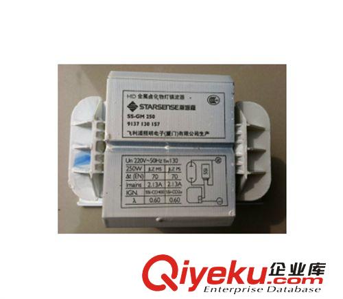 原裝zp 飛利浦燈具系列 小S金鹵燈電感式鎮(zhèn)流器SS-GM175原始圖片2
