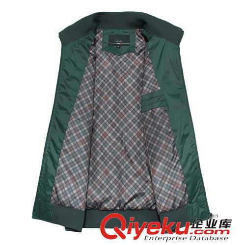 時(shí)尚g(shù)d夾克定做防水立領(lǐng)夾克秋季長(zhǎng)袖外套定制男士休閑夾克訂做原始圖片3