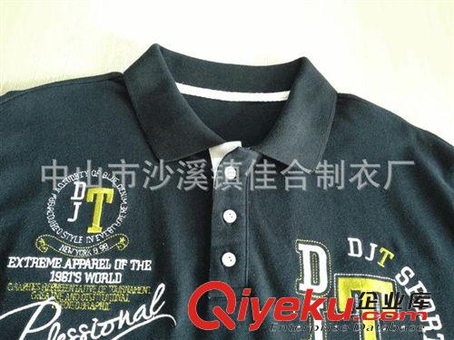男士polo衫 男士短袖T恤 男短袖 男裝翻領T恤 男短袖衫外貿訂做原始圖片2