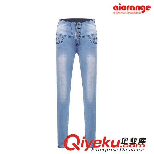 秋冬季新款歐美時(shí)尚水貂絨黑色小腳鉛筆褲打底褲女款303