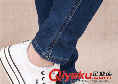 廠家直銷80J#春秋韓版新款牛仔褲小腳褲提臀顯瘦打底鉛筆褲牛仔女原始圖片3