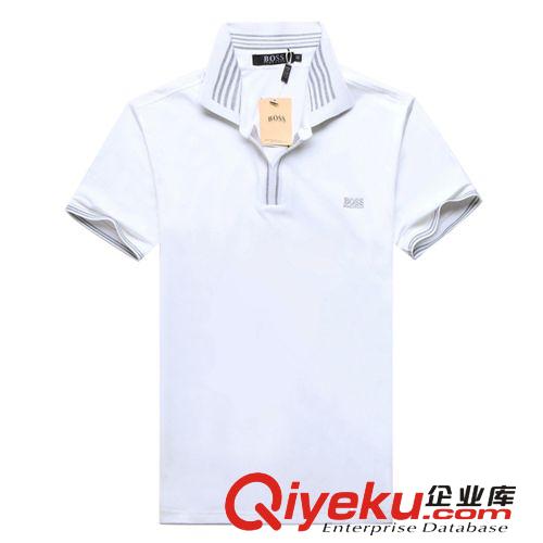 品牌BOSS男裝polo衫 男式t恤短袖衫 2014夏季新款純棉半袖保羅衫原始圖片3