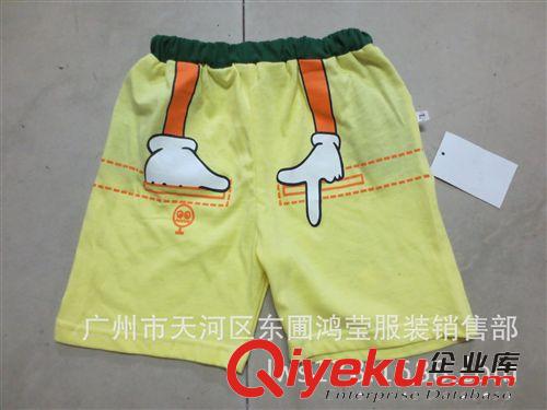 2014夏季服裝批發 庫存男女童裝短褲 童裝尾貨 低價虧本清倉處理原始圖片2