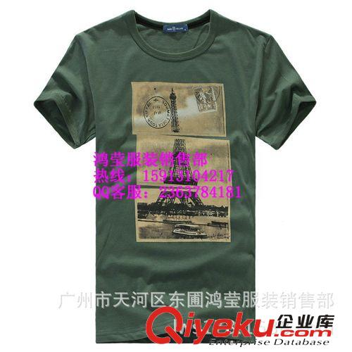 品牌庫存服裝批發 外貿男裝T恤短袖批發 庫存男式T恤尾貨清倉處理原始圖片2