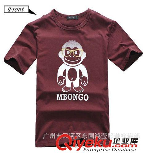 東莞庫(kù)存服裝批發(fā) 庫(kù)存男裝圓領(lǐng)T恤批發(fā) 品牌外貿(mào)男裝T恤清倉(cāng)處理原始圖片3
